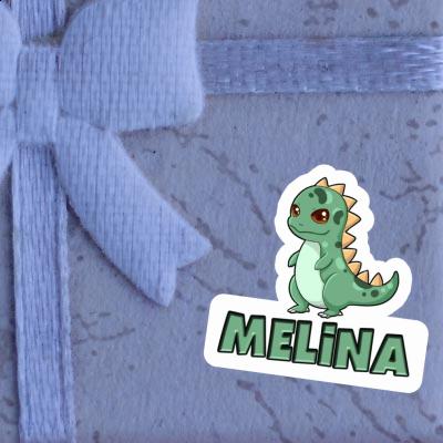 Aufkleber Melina Dino Notebook Image