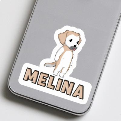 Golden Retriever Sticker Melina Image