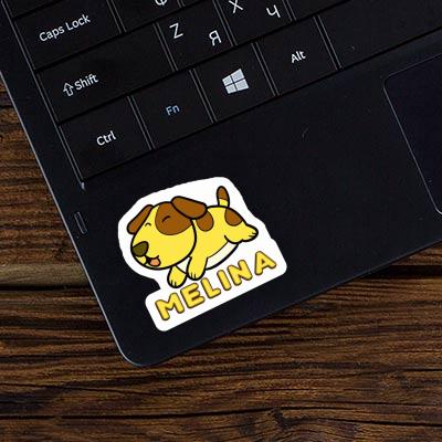 Sticker Melina Hund Laptop Image