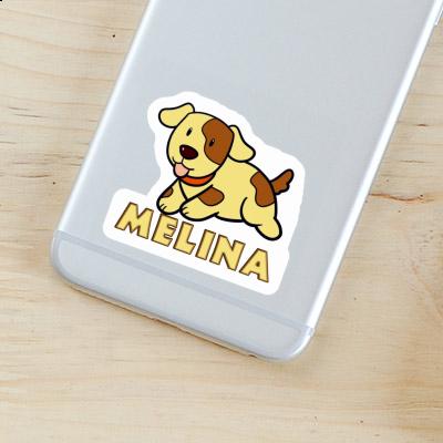 Chien Autocollant Melina Notebook Image