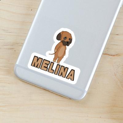 Sticker Melina German Mastiff Laptop Image