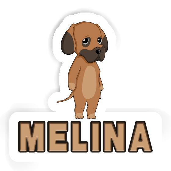 Sticker Melina German Mastiff Gift package Image