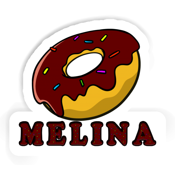 Melina Sticker Krapfen Laptop Image