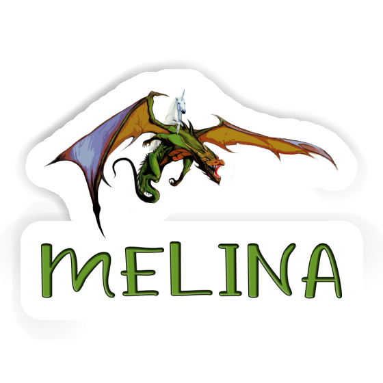 Sticker Melina Dragon Notebook Image