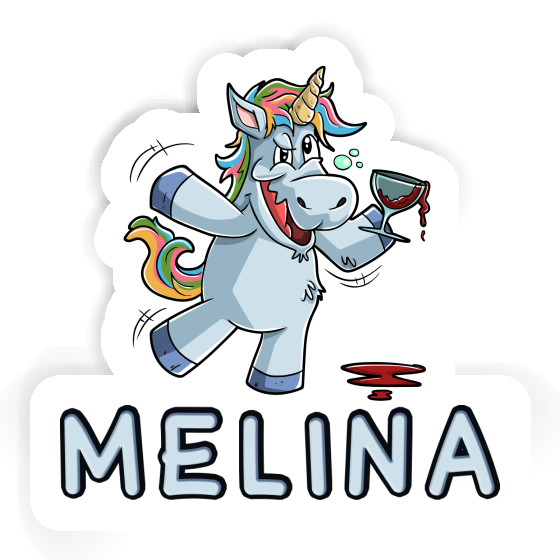 Autocollant Licorne Melina Gift package Image