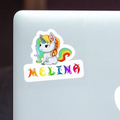 Licorne Autocollant Melina Laptop Image