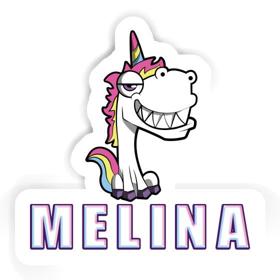 Autocollant Melina Licorne Laptop Image