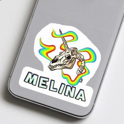 Autocollant Melina Crâne de licorne Gift package Image