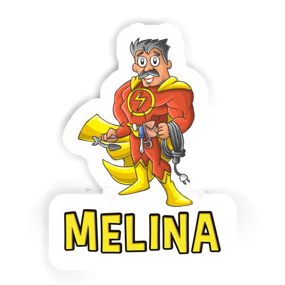 Electrician Sticker Melina Gift package Image