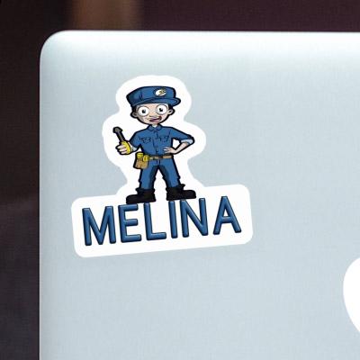 Sticker Electrician Melina Laptop Image