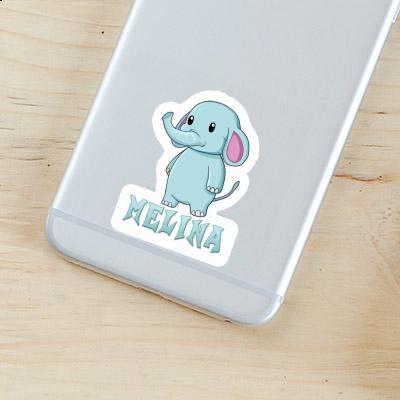 Sticker Melina Elephant Gift package Image