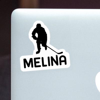 Autocollant Joueur de hockey Melina Laptop Image