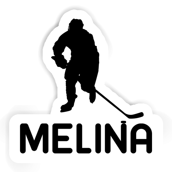 Sticker Hockey Player Melina Image