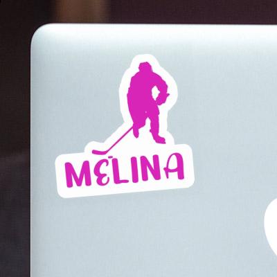 Hockey Player Sticker Melina Gift package Image