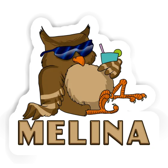 Owl Sticker Melina Gift package Image