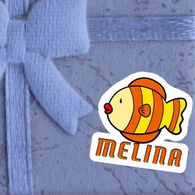 Melina Sticker Fisch Laptop Image