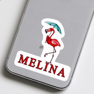 Sticker Melina Flamingo Gift package Image