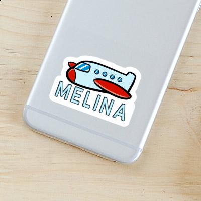 Sticker Flugzeug Melina Gift package Image