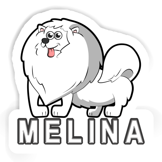 Melina Sticker German Spitz Gift package Image