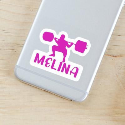 Melina Sticker Gewichtheberin Gift package Image