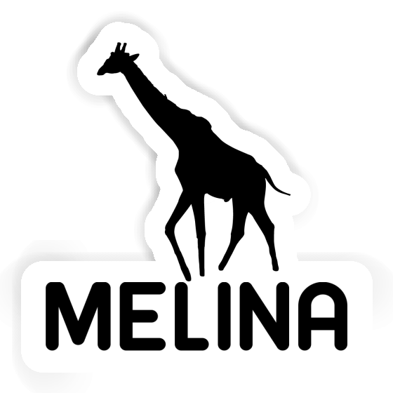 Melina Sticker Giraffe Notebook Image