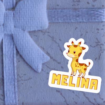 Sticker Melina Giraffe Gift package Image