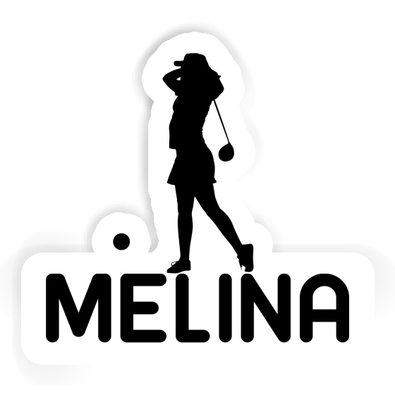 Golfer Sticker Melina Image