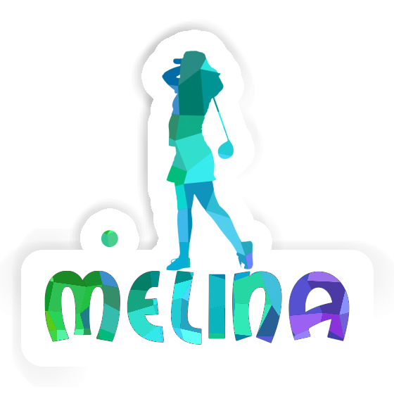 Sticker Golfer Melina Image