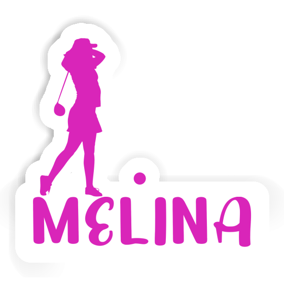 Golfer Sticker Melina Image