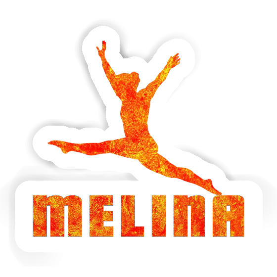 Melina Aufkleber Gymnastin Gift package Image