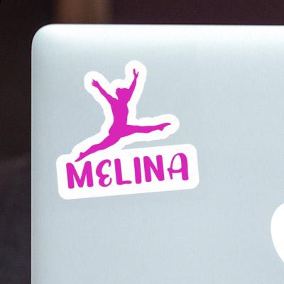 Sticker Melina Gymnastin Laptop Image