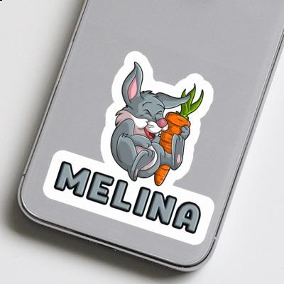 Sticker Easter bunny Melina Laptop Image