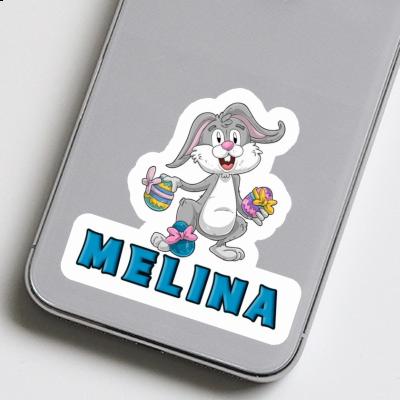 Sticker Melina Easter Bunny Gift package Image