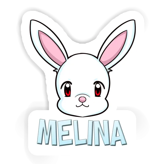 Sticker Melina Hare Laptop Image