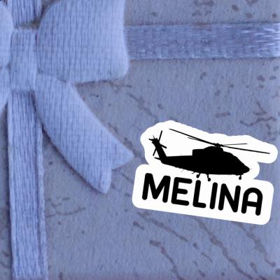 Autocollant Hélicoptère Melina Image