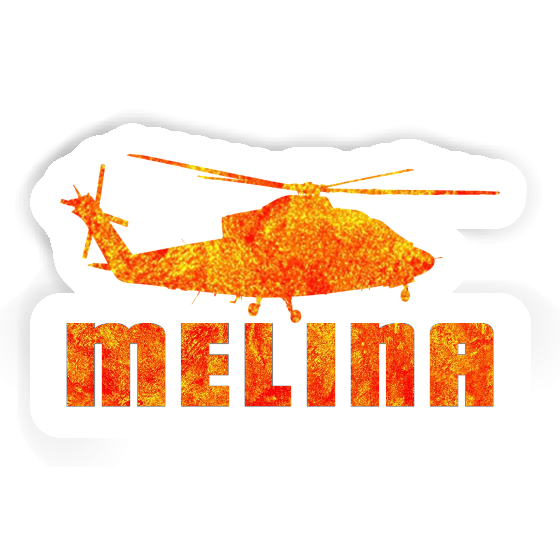 Sticker Helicopter Melina Gift package Image