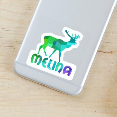 Melina Sticker Deer Laptop Image