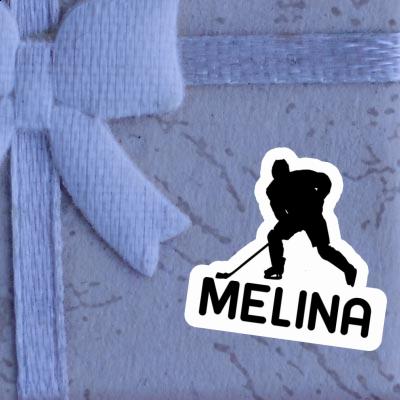 Sticker Eishockeyspieler Melina Gift package Image