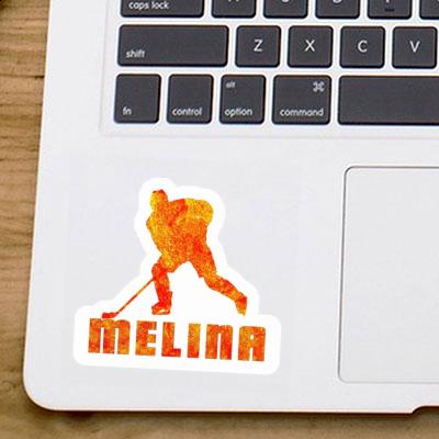 Hockey Player Sticker Melina Gift package Image