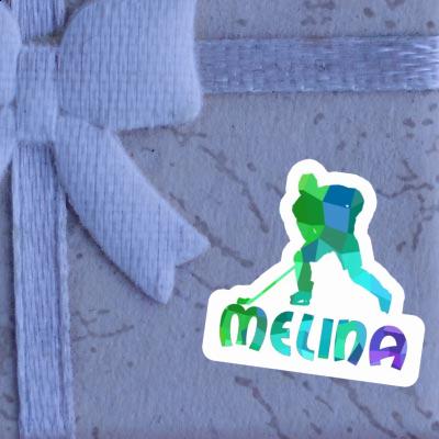 Aufkleber Melina Eishockeyspieler Gift package Image