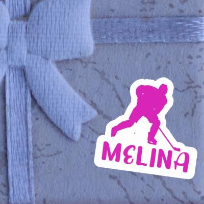 Hockey Player Sticker Melina Gift package Image