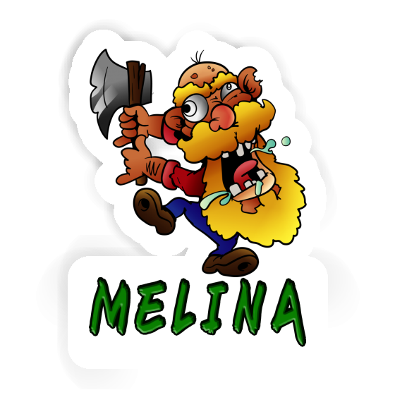 Sticker Melina Lumberjack Image