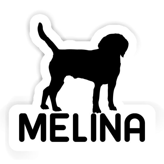 Sticker Melina Dog Gift package Image