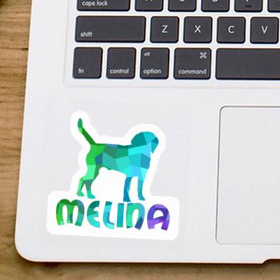 Sticker Melina Hound Laptop Image