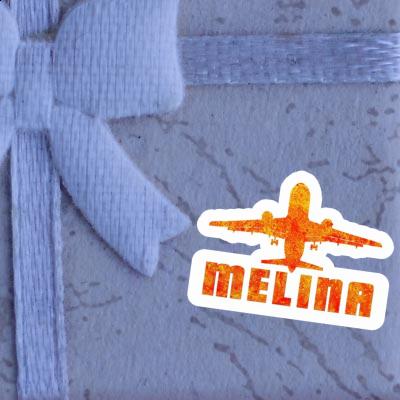 Sticker Melina Jumbo-Jet Notebook Image