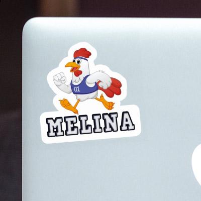 Huhn Aufkleber Melina Laptop Image