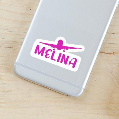 Airplane Sticker Melina Image