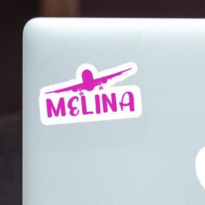 Airplane Sticker Melina Image