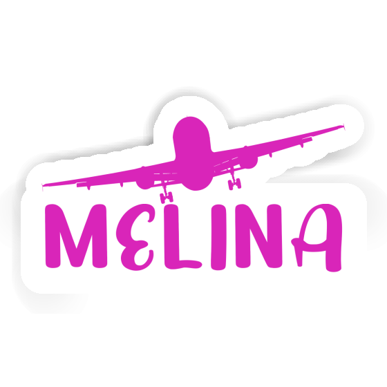 Airplane Sticker Melina Image