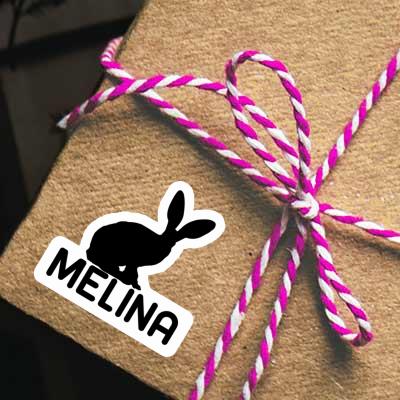 Sticker Melina Rabbit Gift package Image